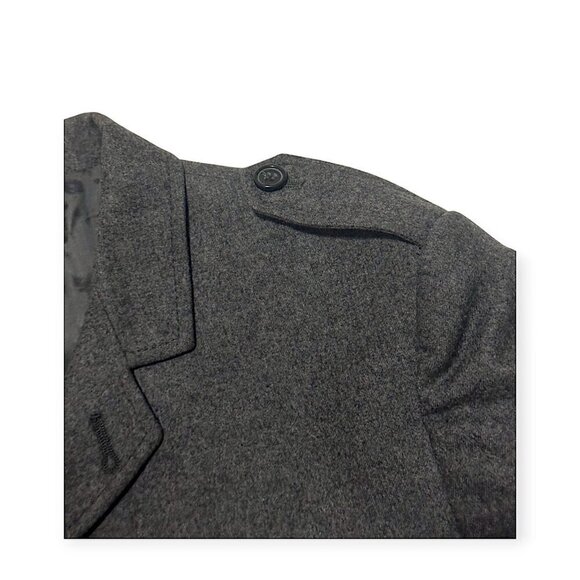 Miu Miu Gray Virgin Wool Blazer Jacket, Size 46Italy,‎ M/L - Picture 9 of 13